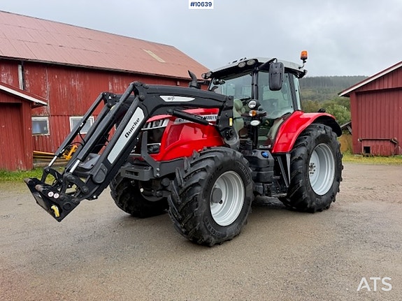 Massey Ferguson 2019 6714S 4X4 Traktor med frontlaster med 3.funksjon 2 of 30