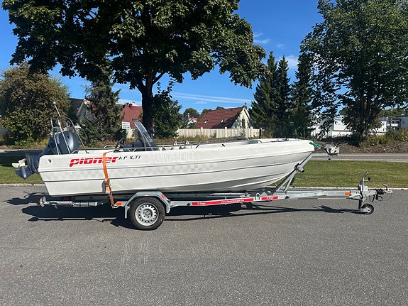 2011 PIONER MULTI 17 FOT MED 70 HK YAMAHA OG RESPO HENGER SELGES KOMPLETT 3 of 30