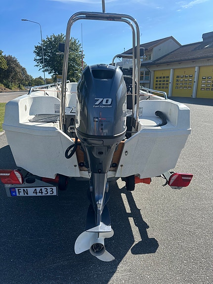 2011 PIONER MULTI 17 FOT MED 70 HK YAMAHA OG RESPO HENGER SELGES KOMPLETT 25 of 30