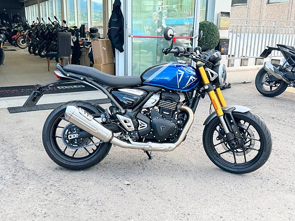 Triumph Speed 400 Caspian Blue Kampanje 5 of 10