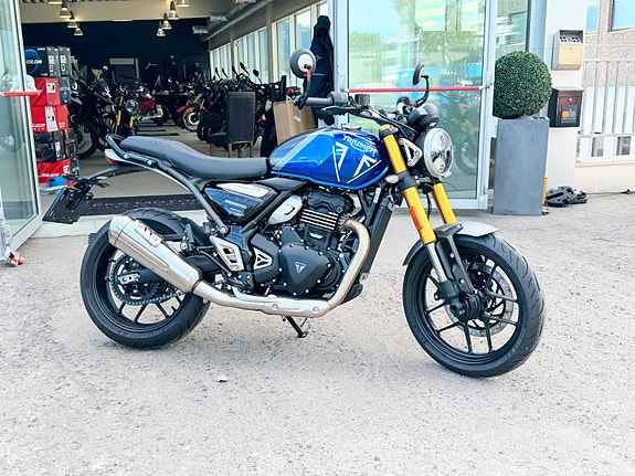 Triumph Speed 400 Caspian Blue Kampanje 8 of 10