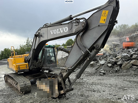 Volvo EC240CL Gravemaskin m/tannskuffe 6 of 30