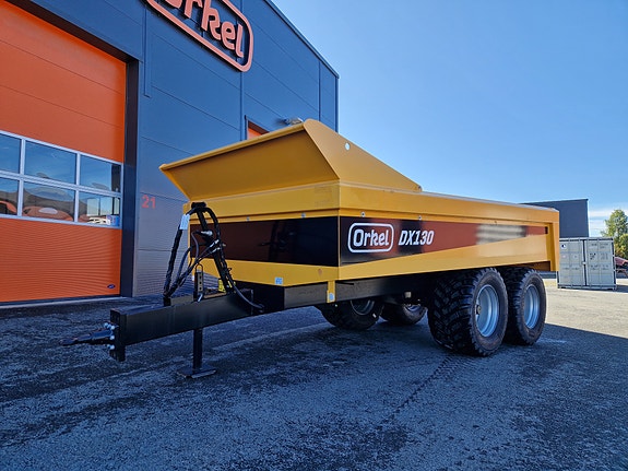 Orkel DX130 dumperhenger med Hardox dumperkasse! 2 of 12