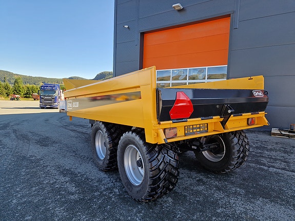 Orkel DX130 dumperhenger med Hardox dumperkasse! 4 of 12