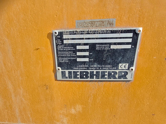 Liebherr PR736, med GPS 11 of 11