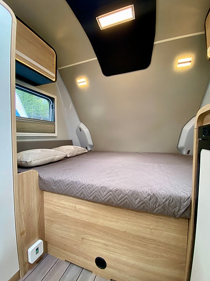 Knaus Travelino | Batteripakke | Kun 750 kg egenvekt | Fukt- og gasstest | Nye dekk 25 of 30