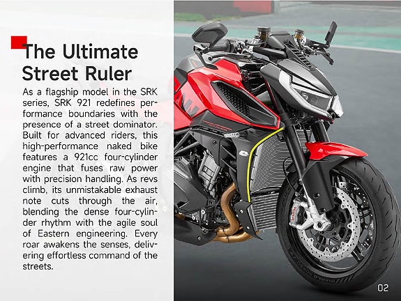 QJ Motor SRK 921 MV Agusta motor+design/Cruise/TPMS/Quickshift/4 20 of 30