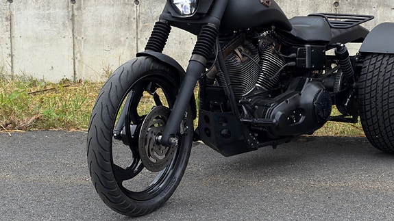 Harley-Davidson Dyna Custom Frankenstein Trike/LED/Revers/Må ses/KL A/B 5 of 15