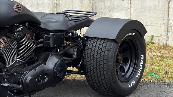 Harley-Davidson Dyna Custom Frankenstein Trike/LED/Revers/Må ses/KL A/B 6 of 15