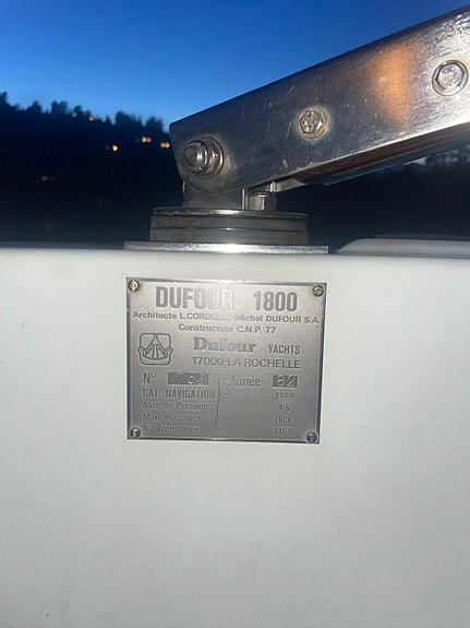 Velholdt Dufour 1800 25 of 29