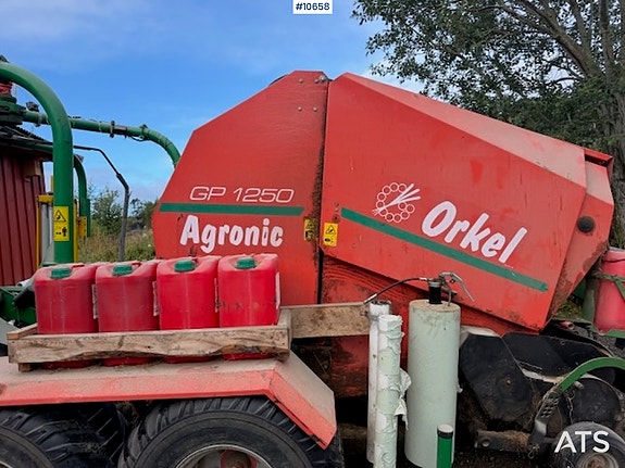 Orkel GP 1250 Agronic kombi rundballepresse 11 of 27