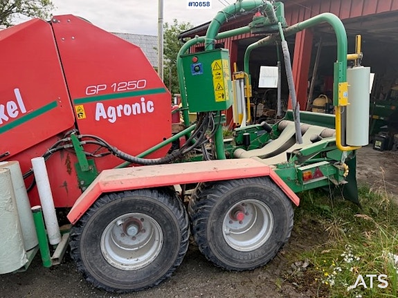 Orkel GP 1250 Agronic kombi rundballepresse 14 of 27