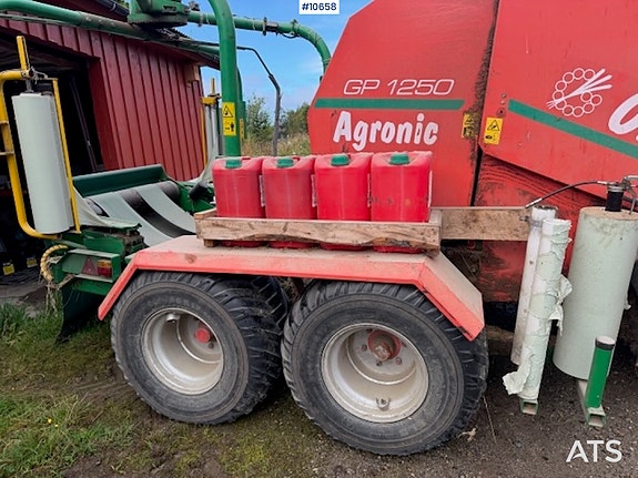 Orkel GP 1250 Agronic kombi rundballepresse 13 of 27