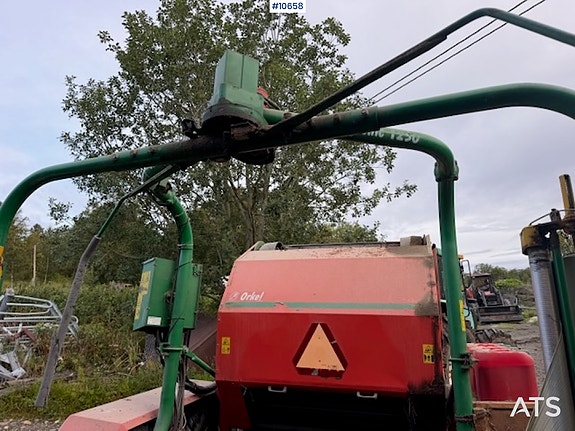Orkel GP 1250 Agronic kombi rundballepresse 7 of 27