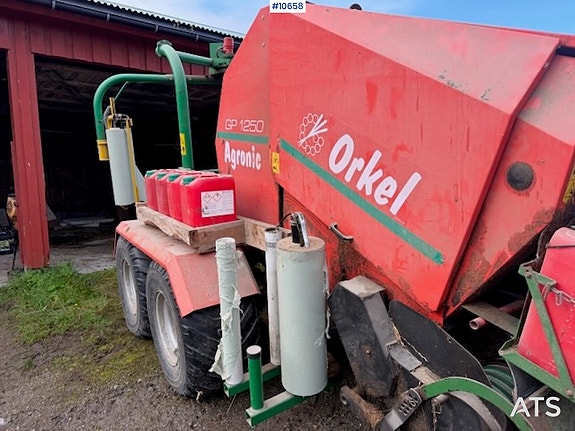 Orkel GP 1250 Agronic kombi rundballepresse 10 of 27