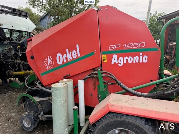 Orkel GP 1250 Agronic kombi rundballepresse 9 of 27