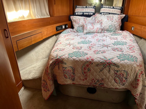 1991 Princess 55 Fly 3 Cabiner + Crewcabin 2 X VP Tamd 122 480 Hk 8 of 14
