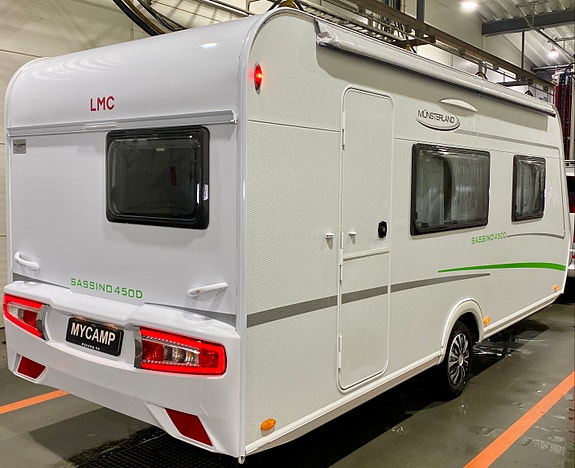 LMC/Münsterland Sassino 450 D | Fukt- og gasstest | Markise | Batteripakke | Lav egenvekt | Stor nyttelast 7 of 30