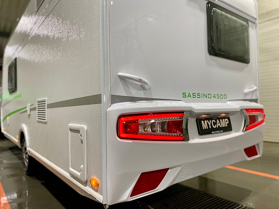 LMC/Münsterland Sassino 450 D | Fukt- og gasstest | Markise | Batteripakke | Lav egenvekt | Stor nyttelast 13 of 30