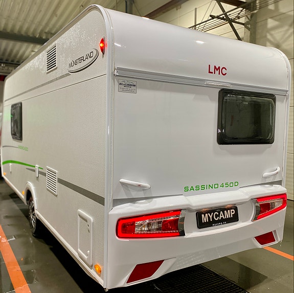 LMC/Münsterland Sassino 450 D | Fukt- og gasstest | Markise | Batteripakke | Lav egenvekt | Stor nyttelast 11 of 30
