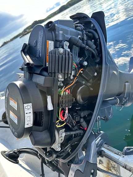 Askeladden 435 Lite: Meget pen med 2022 Yamaha 20 hk fortsatt under garanti! 8 of 21