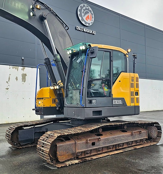 Volvo ECR235 EL, 2016 Mod, 8052 timer, Rototilt, Topcon GPS, Sentralsmøring, Nylig service og sertifisering. 10 of 30