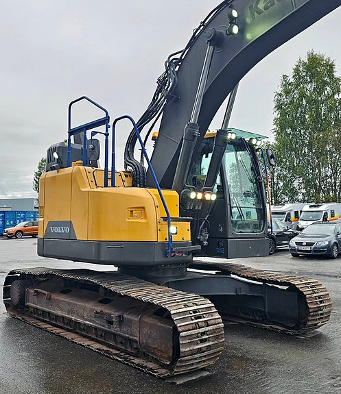 Volvo ECR235 EL, 2016 Mod, 8052 timer, Rototilt, Topcon GPS, Sentralsmøring, Nylig service og sertifisering. 9 of 30
