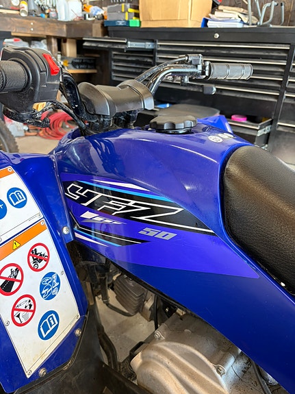 Yamaha YFZ 50cc 2 of 8