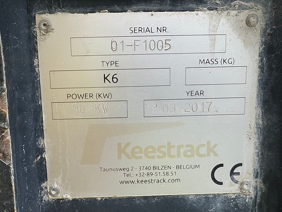Keestrack B7 grovknuser og K6 grovsikt 20 of 30