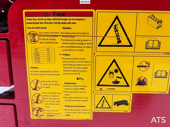 LCMG SS0407E Sakselift – 49 timer! 11 of 15