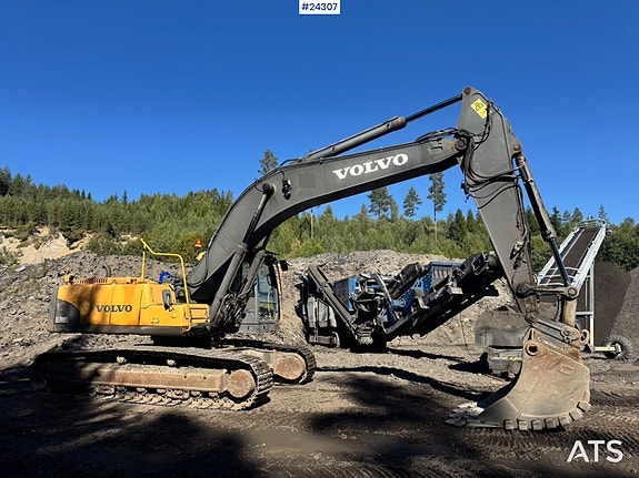 Volvo EC290CL Gravemaskin m/ Rototilt og 2 skuffer. SE VIDEO 2 of 30