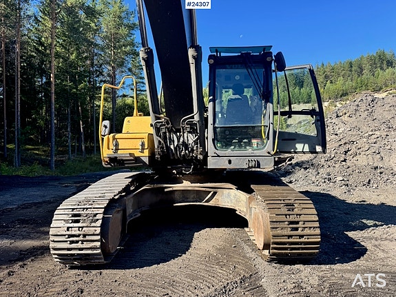 Volvo EC290CL Gravemaskin m/ Rototilt og 2 skuffer. SE VIDEO 12 of 30