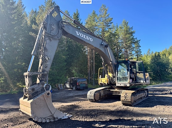 Volvo EC290CL Gravemaskin m/ Rototilt og 2 skuffer. SE VIDEO 11 of 30