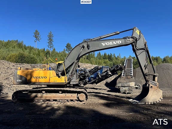 Volvo EC290CL Gravemaskin m/ Rototilt og 2 skuffer. SE VIDEO 3 of 30