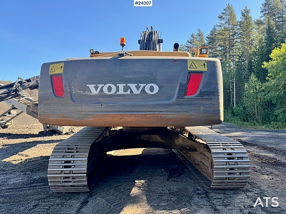 Volvo EC290CL Gravemaskin m/ Rototilt og 2 skuffer. SE VIDEO 6 of 30