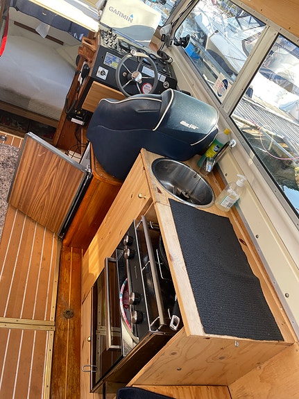Godt vedlikeholdt 28 fot Wiking AC  Cabincruiser 20 of 30