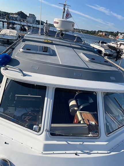 Godt vedlikeholdt 28 fot Wiking AC  Cabincruiser 18 of 30