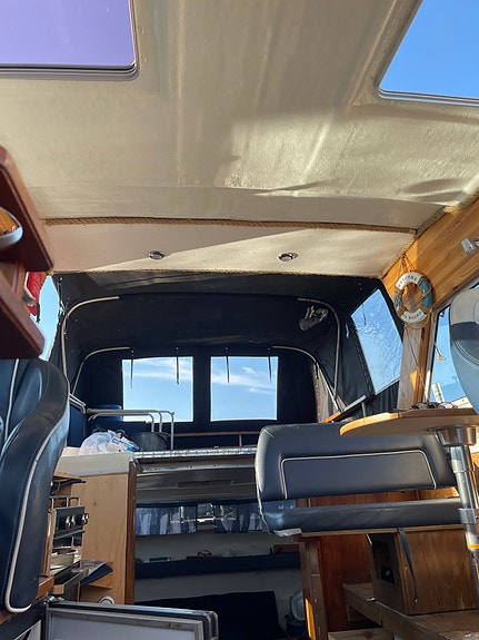 Godt vedlikeholdt 28 fot Wiking AC  Cabincruiser 16 of 30