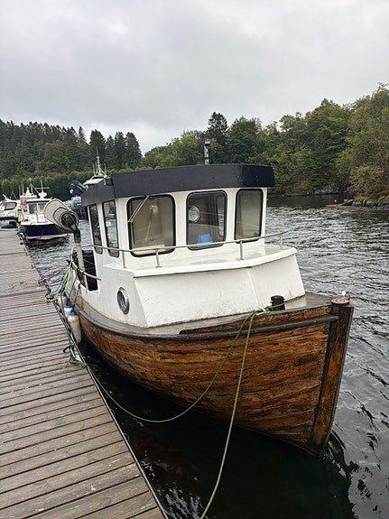 Sjark , teinebåt. NB: ny pris. 4 of 10