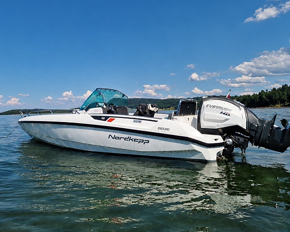 Nordkapp Enduro 705 med 250Hk Evinrude 4 of 5