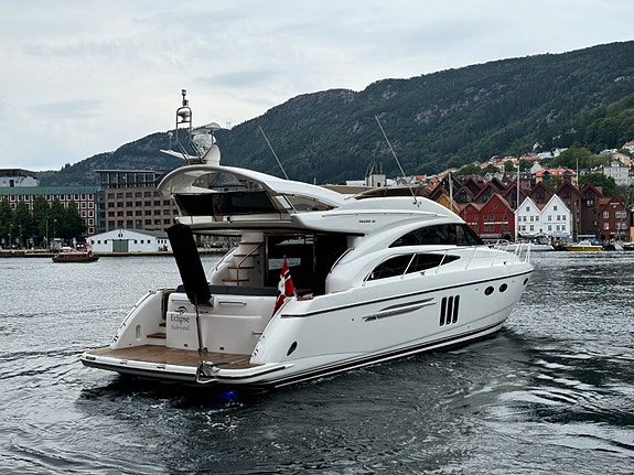 Princess  P58, D12 800, Hold trøstere, Nyere navi, senterlugar. To ankervinsjer. 2 of 30
