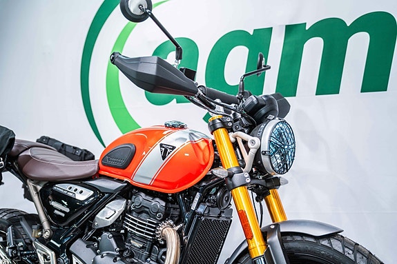 Triumph Scrambler 400X // Sidevesker inkludert! Kun 1 // 5 of 21