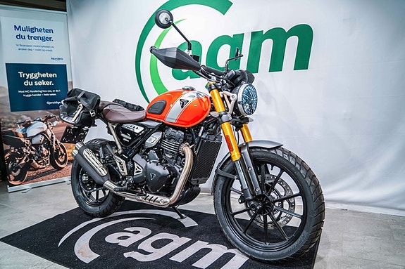 Triumph Scrambler 400X // Sidevesker inkludert! Kun 1 // 3 of 21