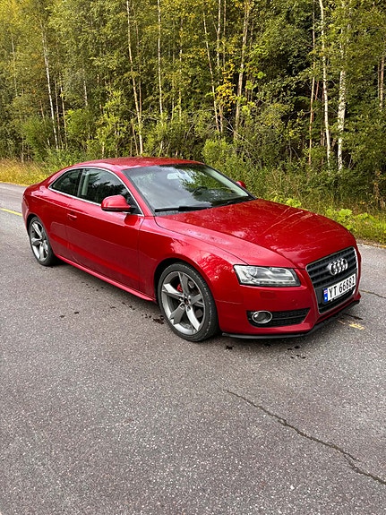 Bruktbil til salgs: Audi A5 - 2008 - Rød - 170 hk