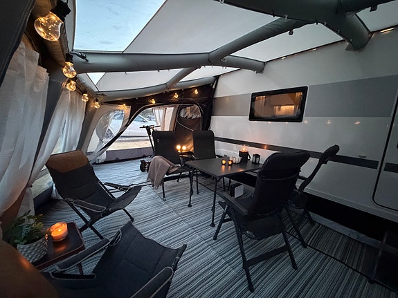Bilde 67 av Adria Alpina 753hk.Aircondition.Kampa luft telt.