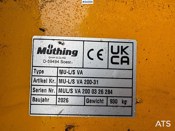 Muthing MU-L/S 200 Beitepusser 11 of 11