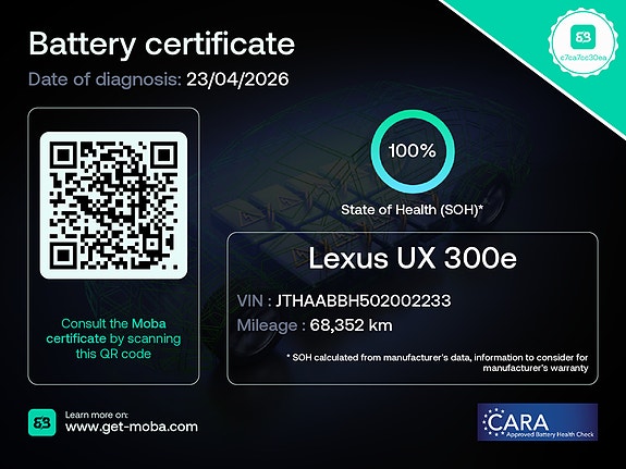 Lexus UX300e 22 of 22