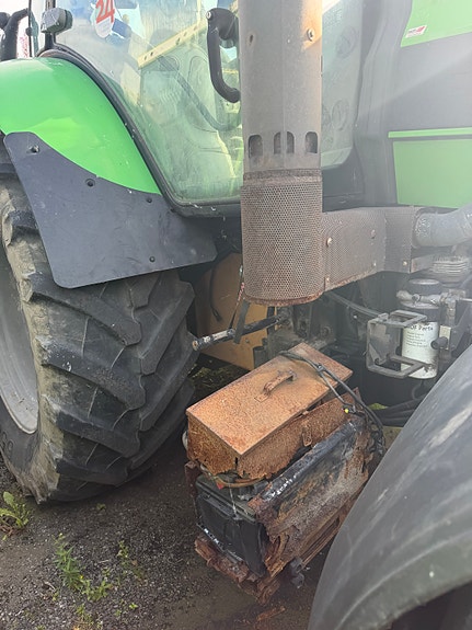 Deutz Fahr 630 ttv defekt girkasse 7 of 10