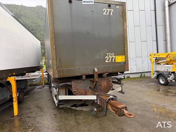Närko NCP 3-akslet container chassi 3 of 20