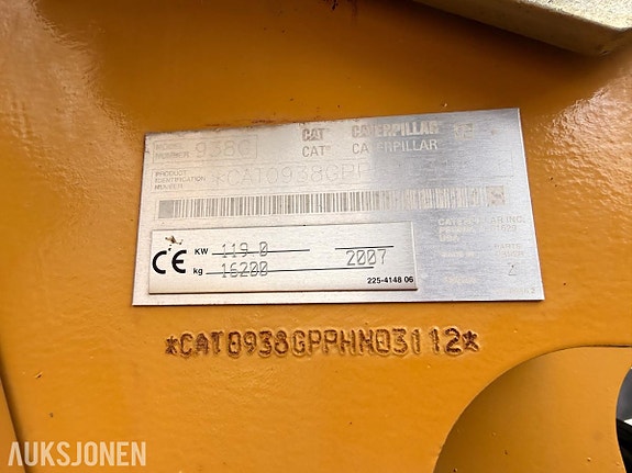 Cat 938G Hjullaster 20 of 30